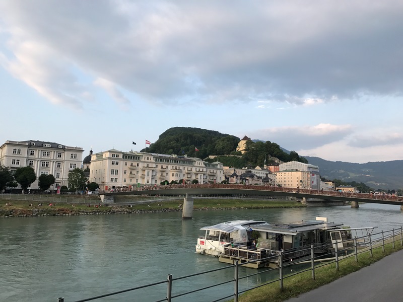 Salzburg Salzach nehri