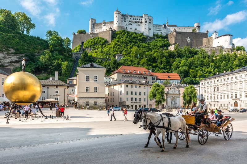 Salzburg'da Gezilecek Yerler