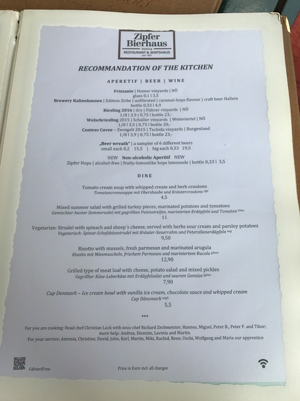 salzburgda yemek yediğimiz restaurant adı