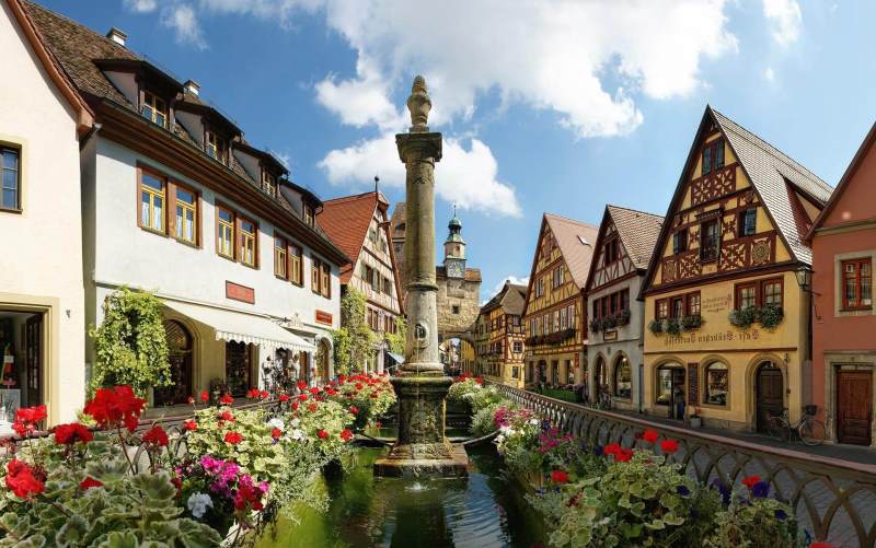 Almanya romantik yol haritası