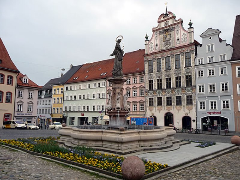 Almanya romantik yol landsberg am lech