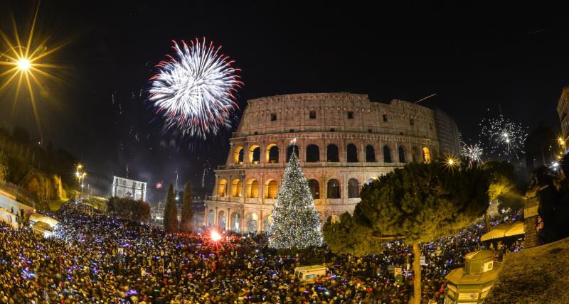 Roma'da yeni yıl tatili