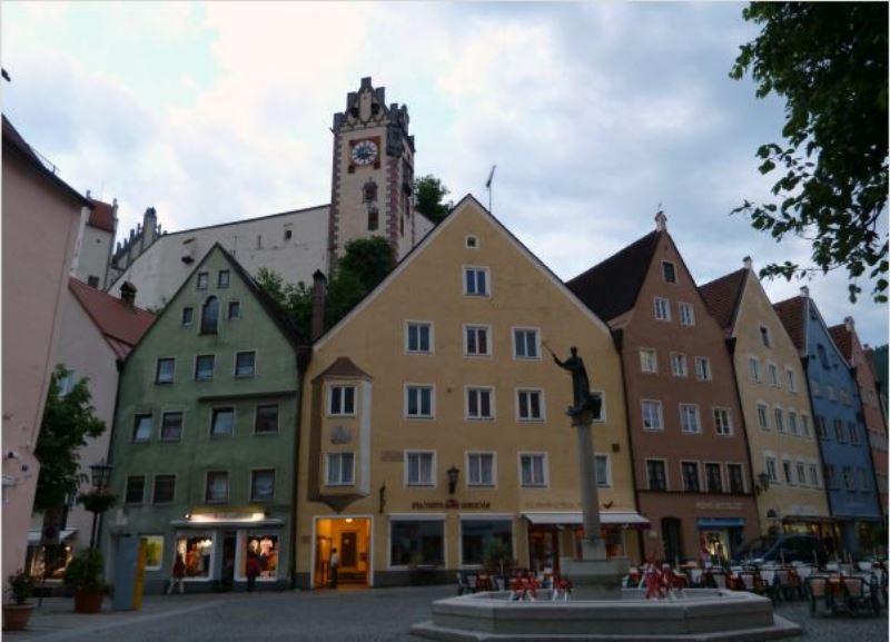 Romantik Yol Güzergahı Füssen