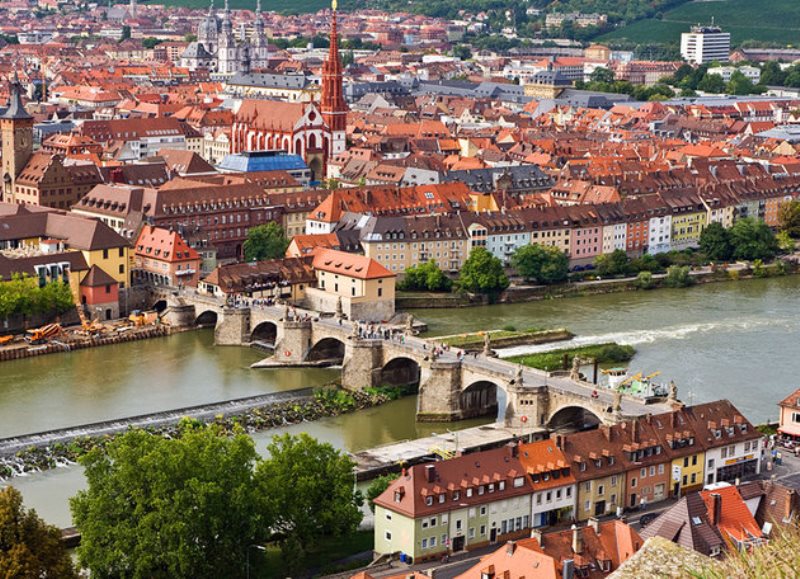 Würzburg romantik yol
