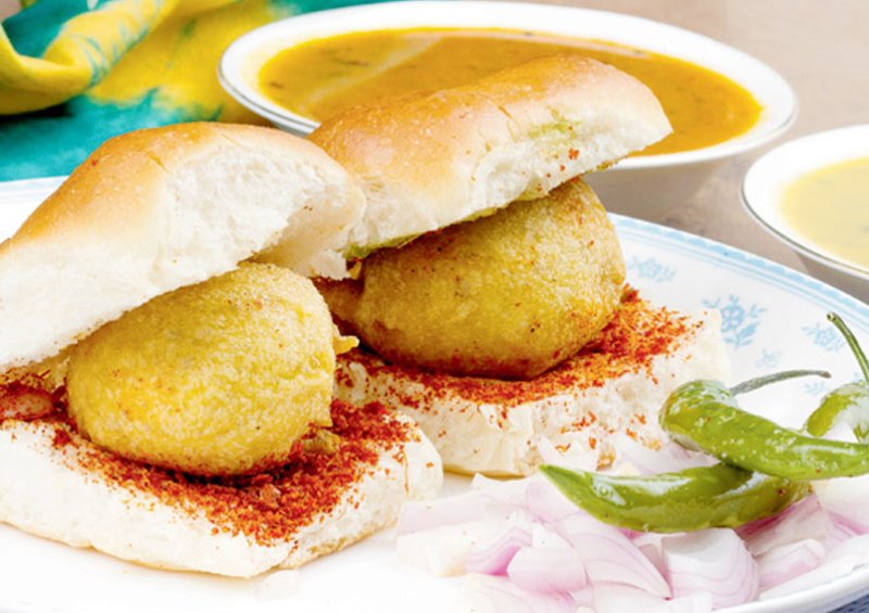 Hindistan'ın sokak yemekleri - vadapav