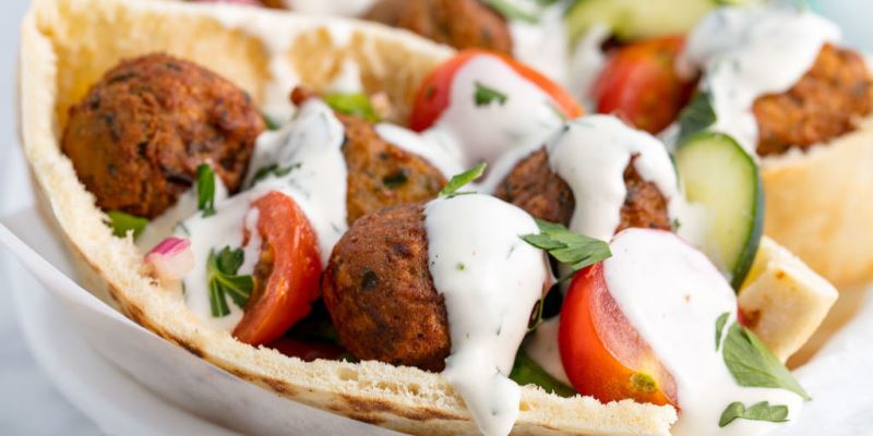 almanya sokak yemekleri - falafel