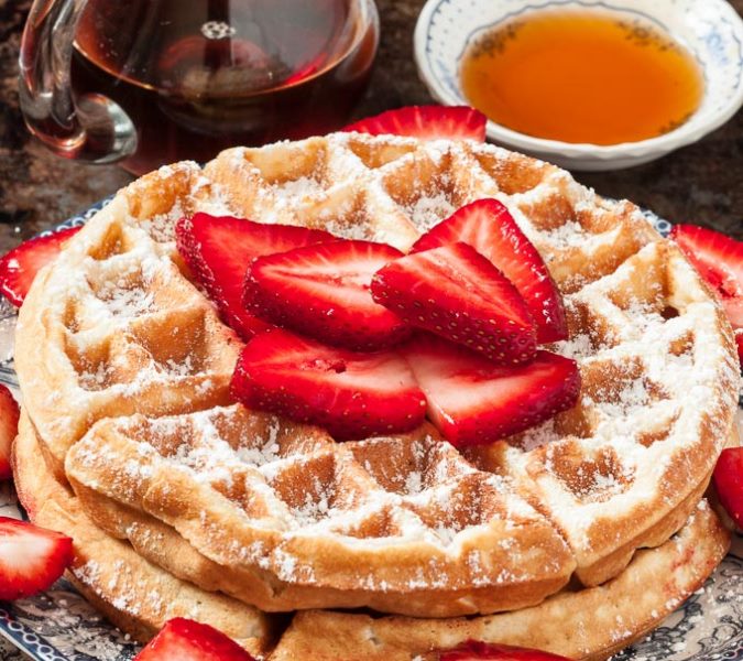 belçikanın sokak yemekleri - Belçika wafflesi