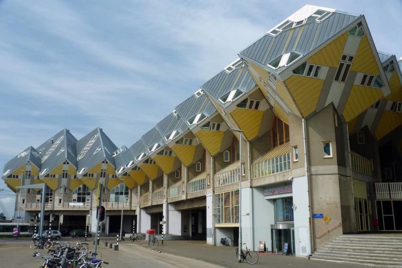 Rotterdam kübik evler