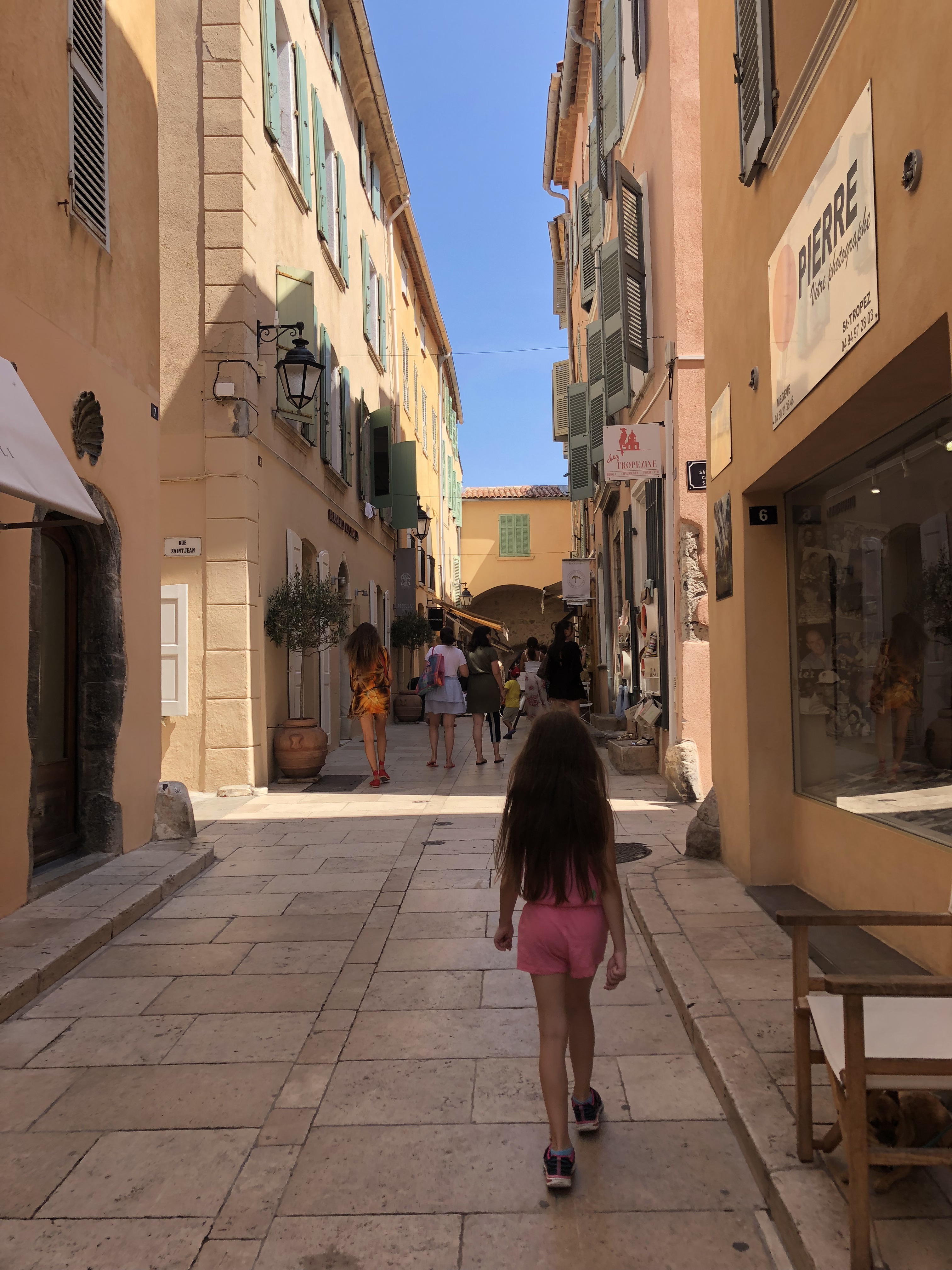 Saint tropez sokakları