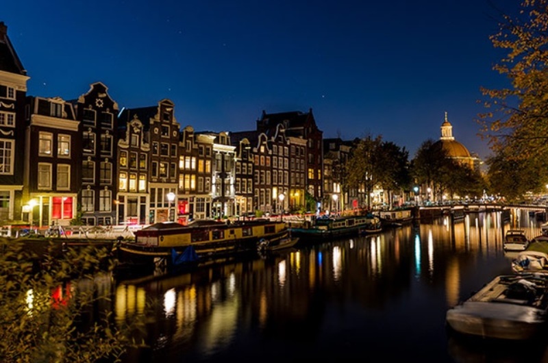 Amsterdam'da gece hayatı