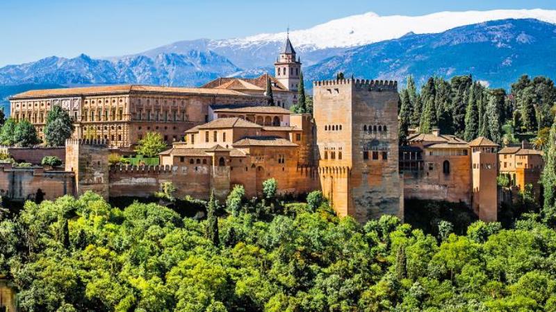 Endülüs'de 15 gün Valencia, Granada, Sevilla, Malaga, Cordoba