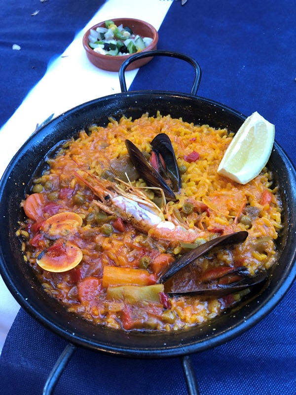 araba ile endülüs turu - İspanya yeme içme