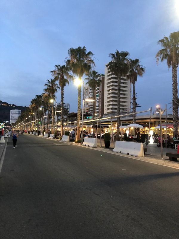 malaga deniz kenarı