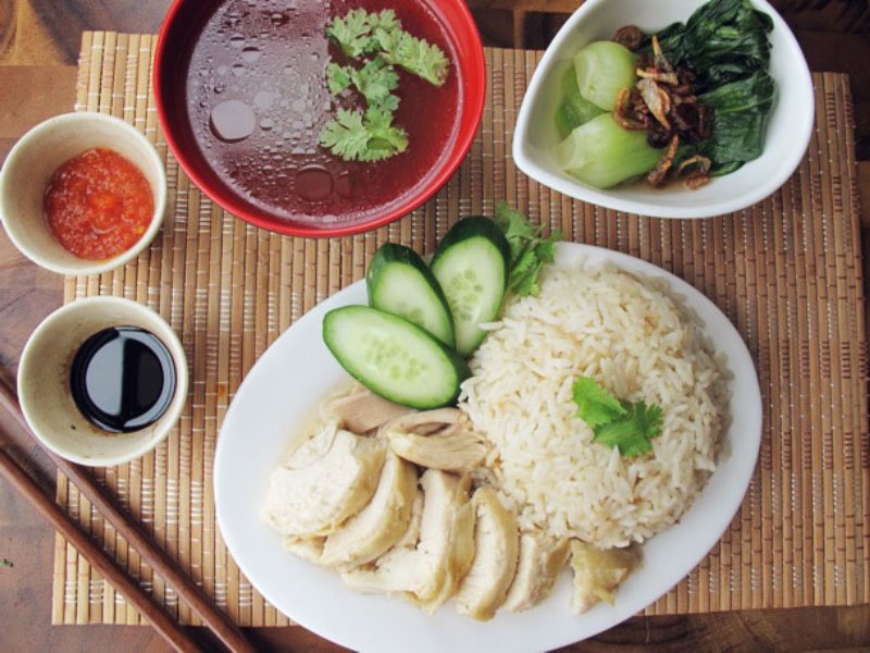 Tavuklu pilav - Singapur