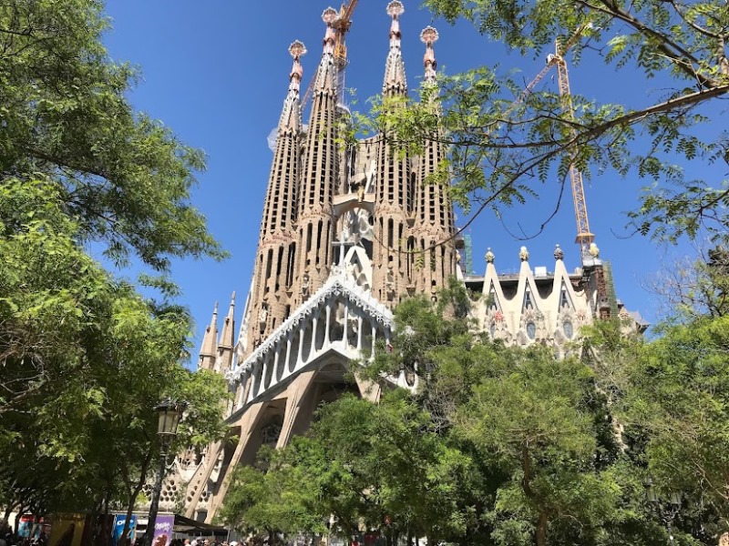 Barcelona Sagrada Familia Kilisesi