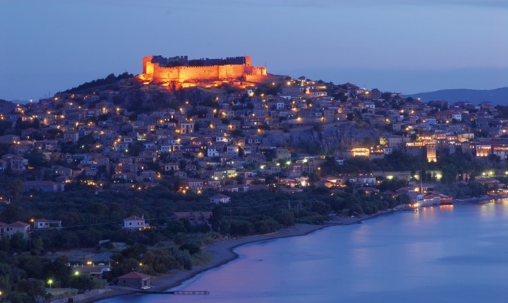 midilli adasında gezilecek yerler - midilli kalesi