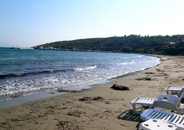 kos adasında yer alan plajlar