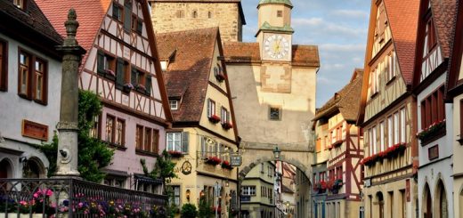 Almanya Rothenburg'da Konaklama